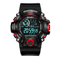 Fashion Men's Watch Sports Electronic Wristwatch Large dial Multifunctional Waterproof Luminous Alarm Military Watch