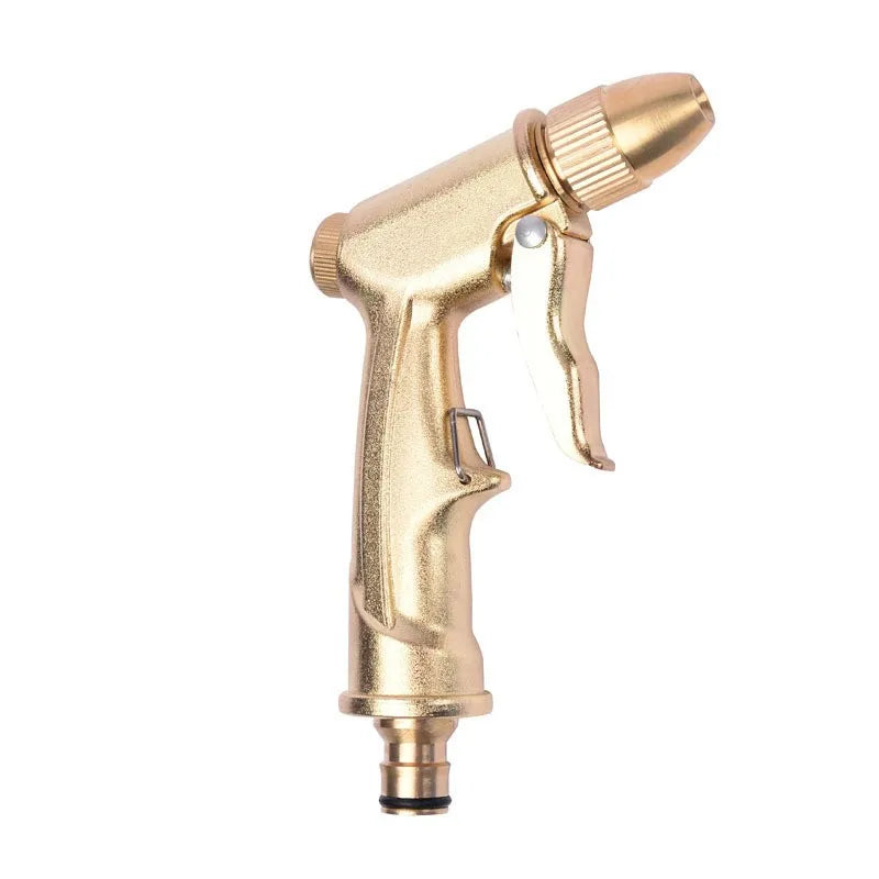 High Pressure Water Spray Hose Gun Metal Brass Nozzle | Lawn |Car Wash | Sprayer Sprinkler