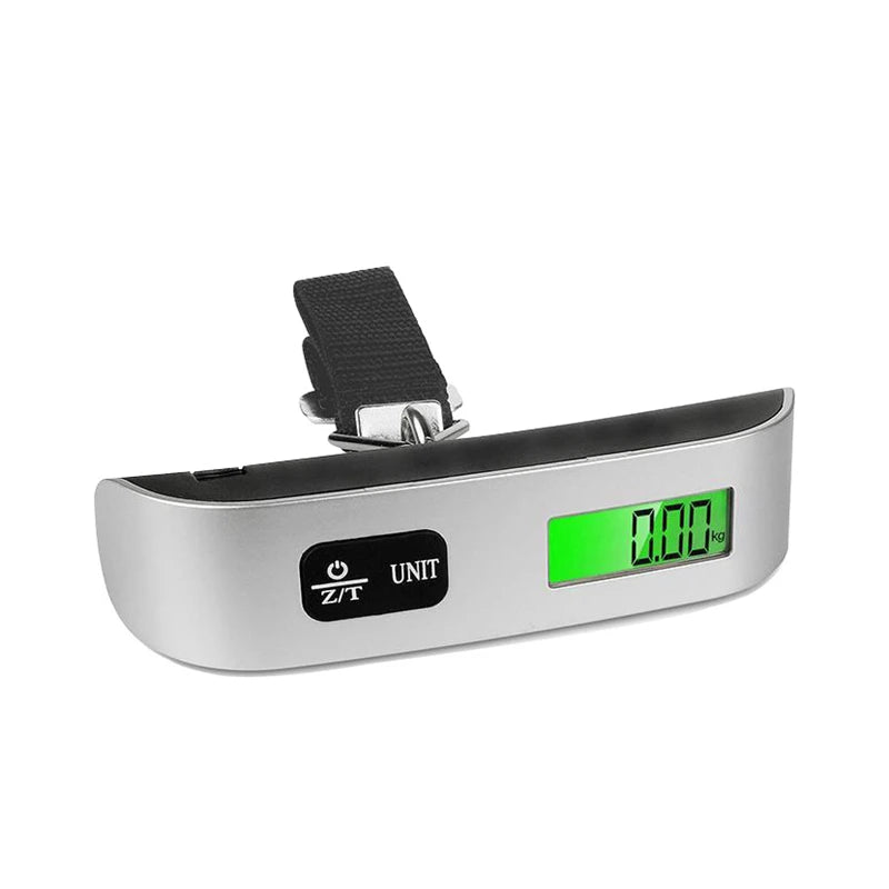 Portable Scale Digital LCD Display 110lb/50kg Electronic Luggage Hanging Suitcase Travel Weighs Baggage Bag Weight