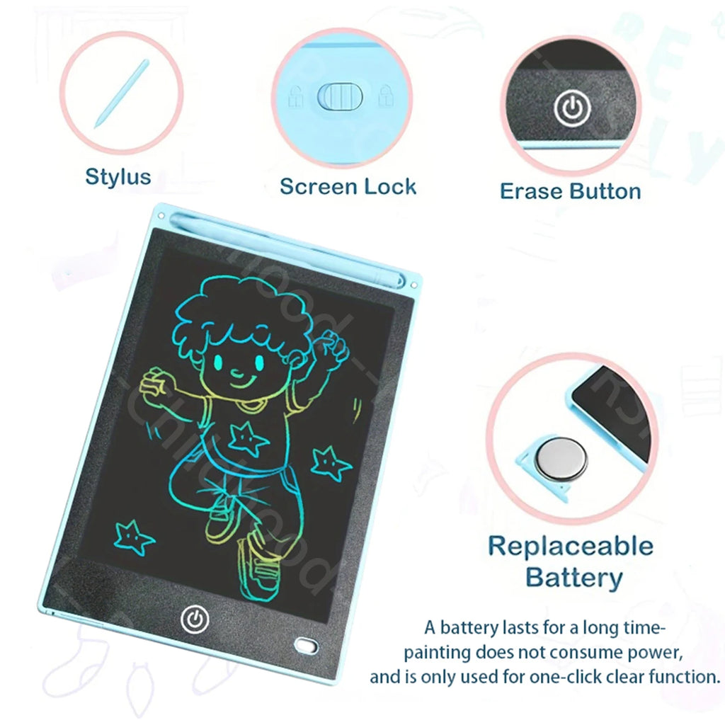 8.5 Inch LCD Writing Tablet Digital Drawing Tablet Handwriting Pads Portable Electronic Tablet Board For Kids