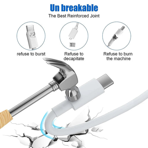 PD 60W USB C to USB Type C Cable Fast Charge Data Cable For Iphone Huawei Samsung Xiaomi Black White 1M 2M 3M 8M